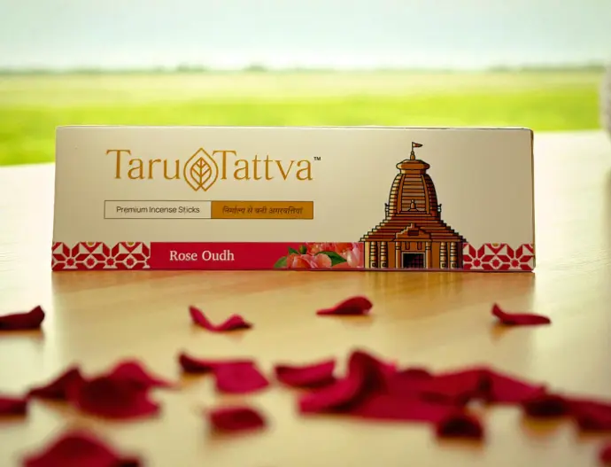 TaruTattva - Rose Oudh Premium Incense Sticks
